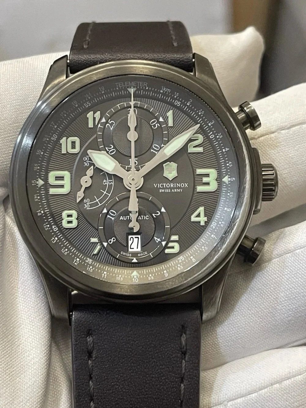 Victorinox Swiss Army Infantry Automatic Chronograph 44mm Men's Watch 241526